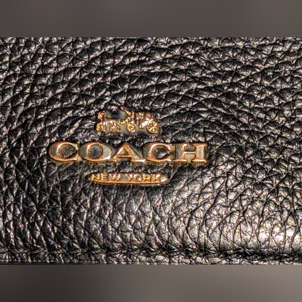Coach Anna Small Foldover Clutch Crossbody In Excellent Condition - Picture 12 of 13